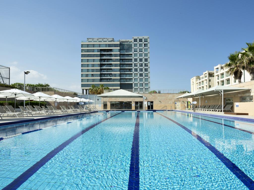 Aparthotel Okeanos On The Beach Herzelia Facilidades foto