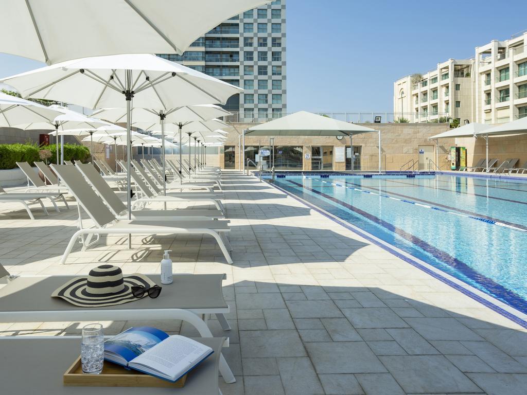 Aparthotel Okeanos On The Beach Herzelia Facilidades foto